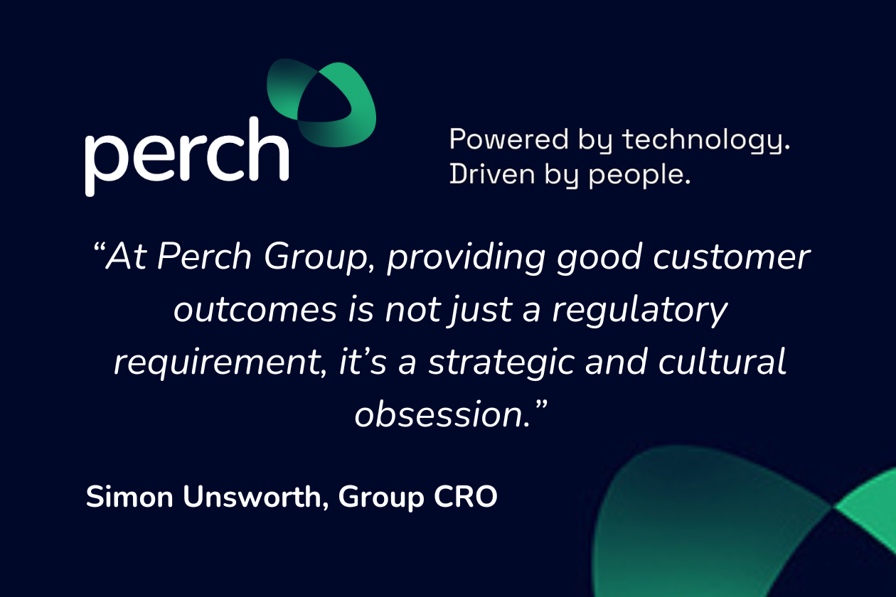 FCA Consumer Duty compliance and delivering good customer outcomes at Perch Group thumbnail image